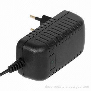 AC/DC Switching Adapter for CCTV Camera with 12V 2A Output Standard, Europe Plug, Worldwide Sold